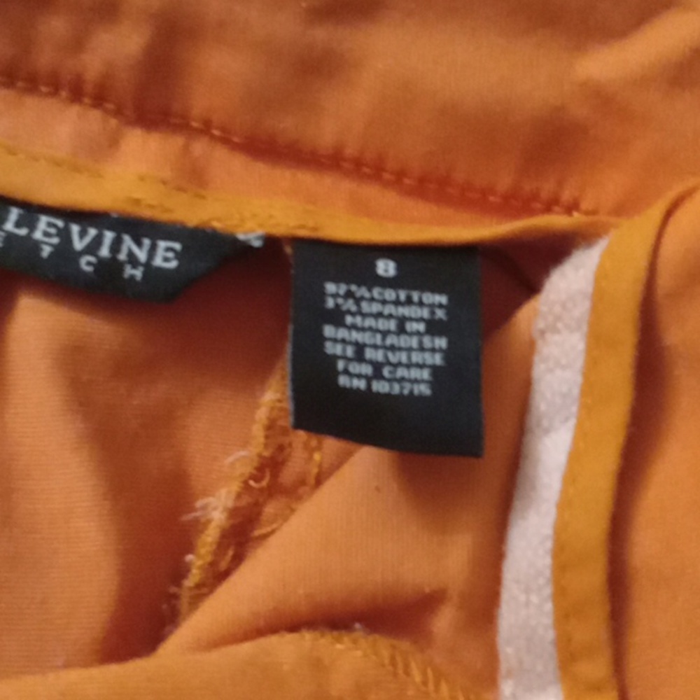 Larry Levine Stretch Cropped Pants 8 - Picture 7 of 7